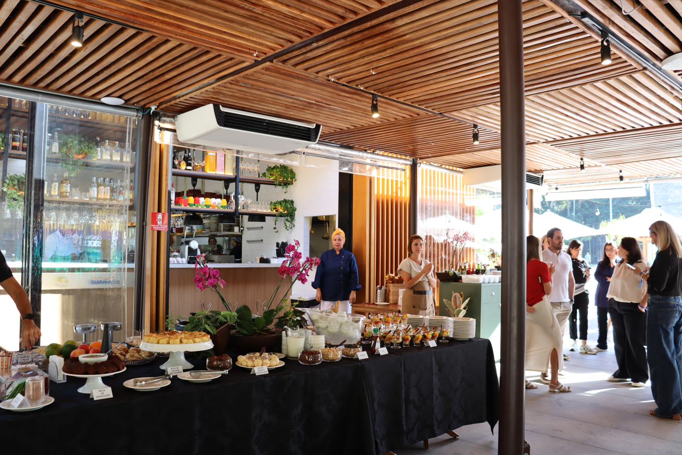 SulAmérica Lounge · café da manhã